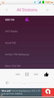 All Malaysian FM Radios Free capture d'écran 2