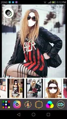 Mädchen Sonnegläser Fotorahmen APK Herunterladen