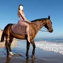 filles équitation cadres photo APK