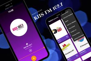 KIIS FM 102.7ラジオアプリ ポスター