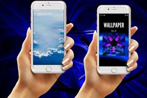 Wallpaper Blue poster