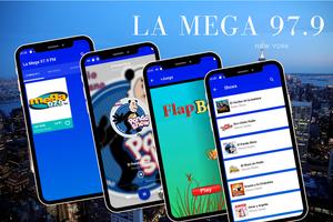 LA MEGA 97.9 NEW YORK plakat