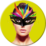 Tragen Gesichtsmaske Zeichen