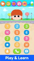 Baby Smart Phone Kids Game 1-5 poster