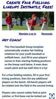 Baseball Fielding Rotation App پوسٹر