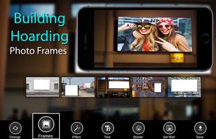 Building Hoarding Photo Frames Affiche