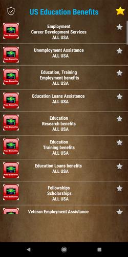 Education And Unemployment Benefits All Usa For Android Apk