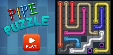Pipe Puzzle : Line Art