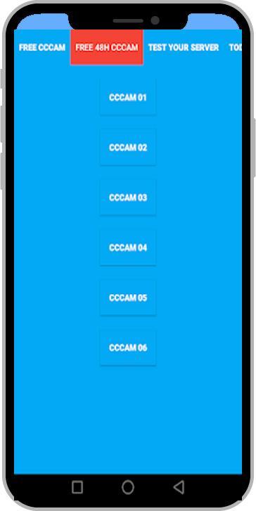 free cccam & iptv 48H for Android - APK Download