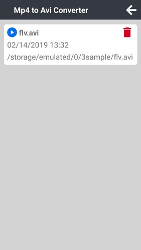manejo vitalidad Sotavento Descarga de APK de MP4 to AVI Converter para Android