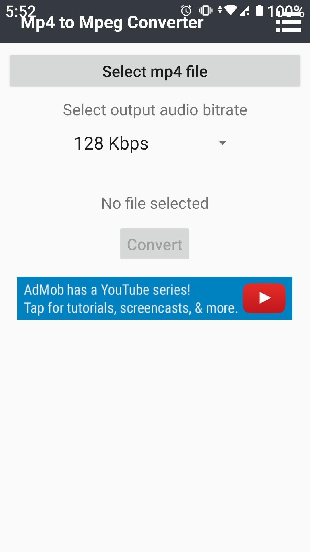 MP4 to MPEG Converter for Android - APK Download