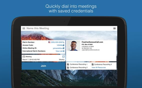 Free Conference Call 截图 8