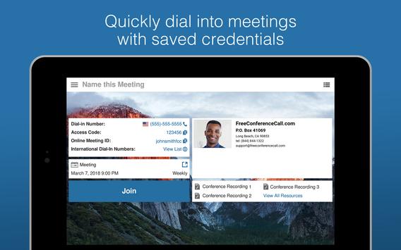 Free Conference Call 截图 13