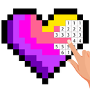 Pixel Art Color by number Game APK