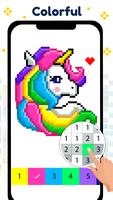 Pixel Art Color by number Game poster
