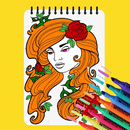 Happy Coloring - Girls Coloring Book APK