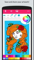 Happy Coloring - Girls Coloring Book screenshot 3