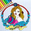 Zodiac Signs Coloring Book