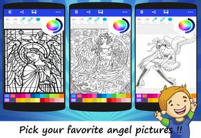 ColorPics: Angel Coloring Game - FREE screenshot 1