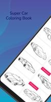 Super Car Coloring Book পোস্টার