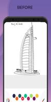 Livre de coloriage de la ville capture d'écran 2