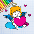 ロマンチックな愛の塗り絵 APK