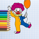 ピエロの塗り絵 APK