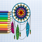 Colorpics: Dream Catcher Coloring Game - FREE آئیکن