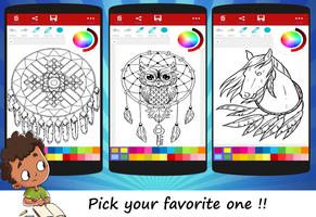 Colorpics: Dream Catcher Coloring Game - FREE اسکرین شاٹ 1