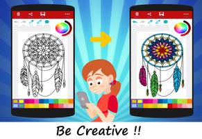 Colorpics: Dream Catcher Coloring Game - FREE اسکرین شاٹ 2