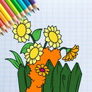 ColorPics: Flowers Coloring Book for Adult APK