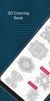 Livre de coloriage 3D Affiche