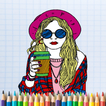 Pretty Woman Coloring Book