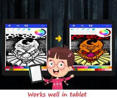 Scary Coloring Book capture d'écran 2