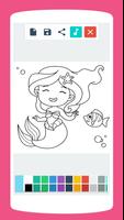 Nettes Prinzessin-Malbuch Screenshot 2