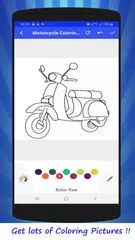 Cool Motorcycle Coloring Book XAPK download