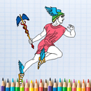 Greek Mythology Coloring Book APK
