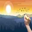 Nature Coloring Book