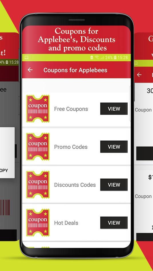 Coupons For Applebee S Discounts Promo Codes For Android Apk Download - roblox applebees