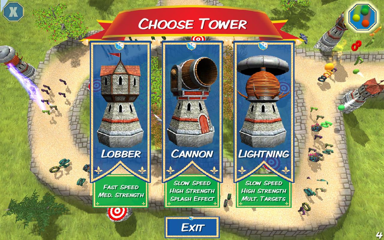 Игры башня 4