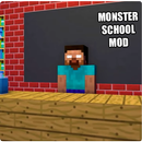 APK Monster School Mod For Minecraft-Monster school pe