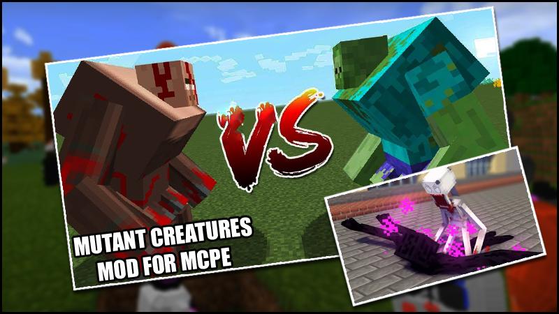 Mutant Creatures Mod For Minecraft Pe Mobs Mod For Android Apk Download