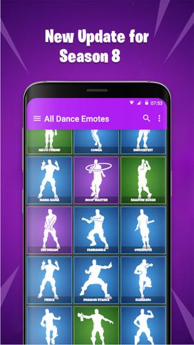 Dances Emotes From Fortnite Battle Royale For Android Apk Download - roblox fashionable emote