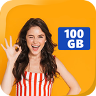 Daily Internet Data GB MB app biểu tượng