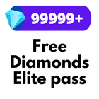 Free Diamonds and Elite pass 2021 icône
