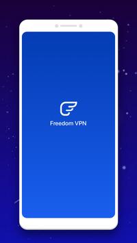 FreedomVPN - #1 Trusted Security and privacy VPN poster