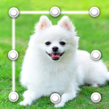 écran de verrouillage de chien icône