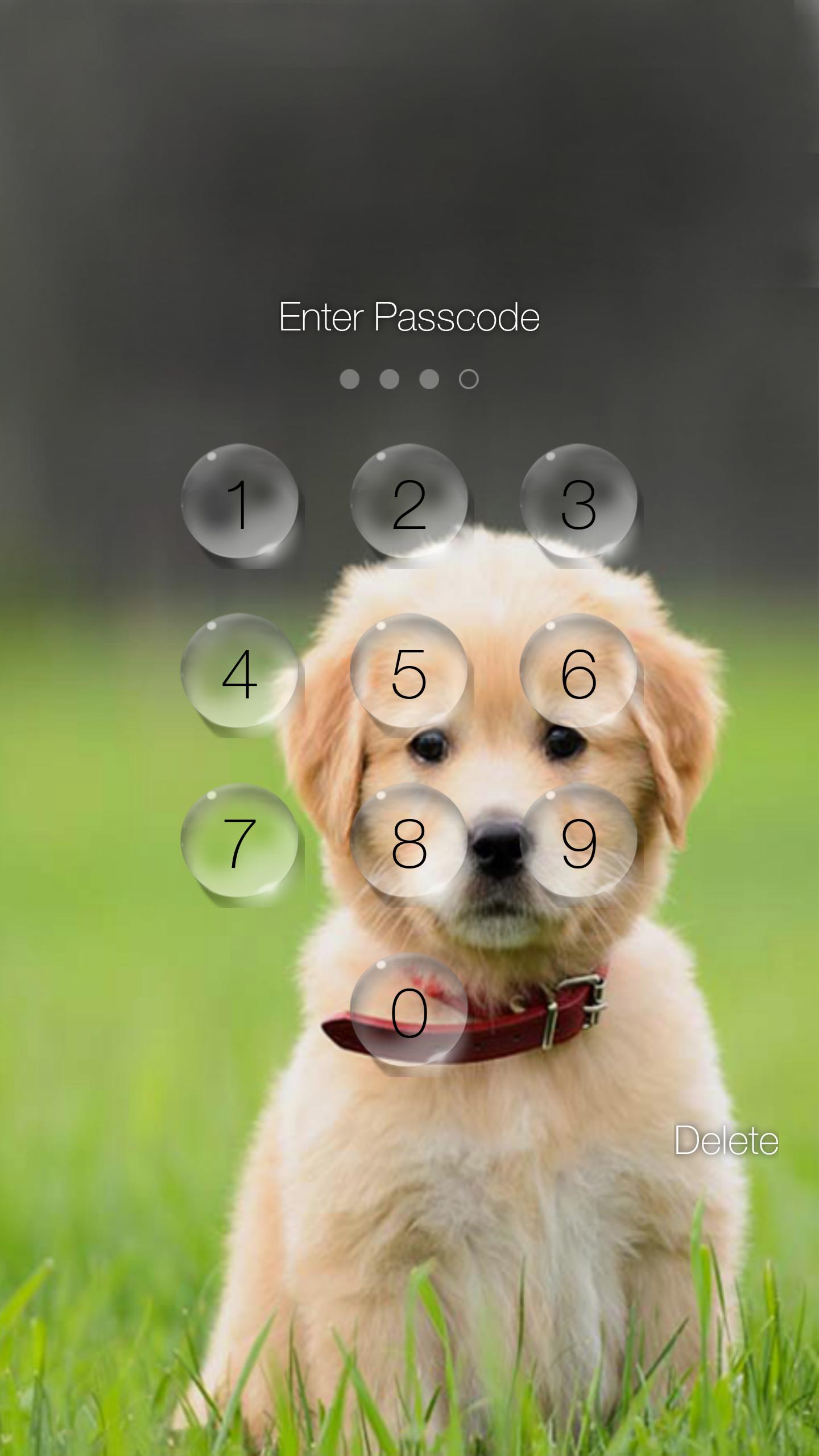 Android 用の 子犬の犬のピンロック画面 Apk をダウンロード