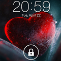 Heart Love Lock Screen