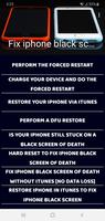 Fix iphone black screen guide poster